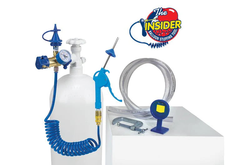 The Insider Balloon Stuffing Tool Kit (W/ 10” Extension Hose Inflator)